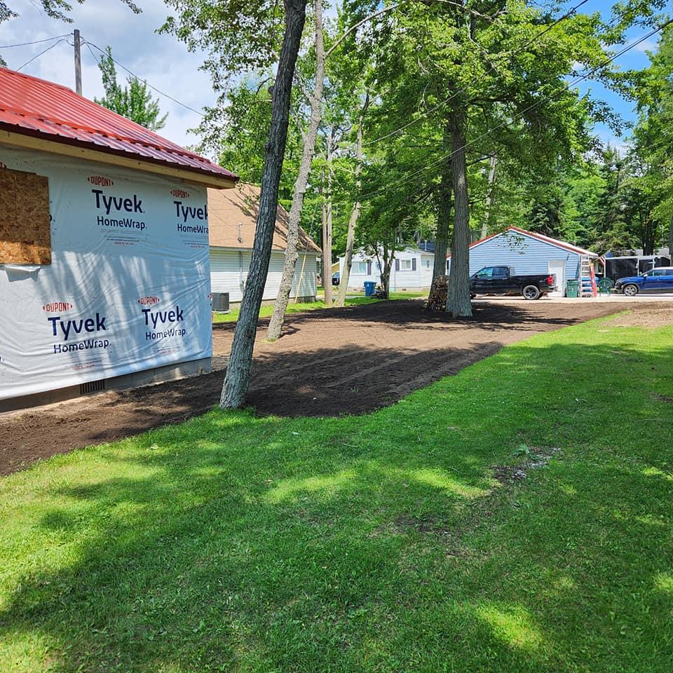 A new home's wonderful new yard thanks to Landworks