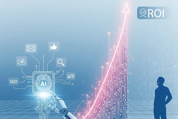 AI marketing boosting ROI with automation and growth without hiring more staff