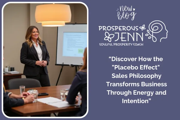 The Placebo Effect: A New Sales Philosophy for Business Success