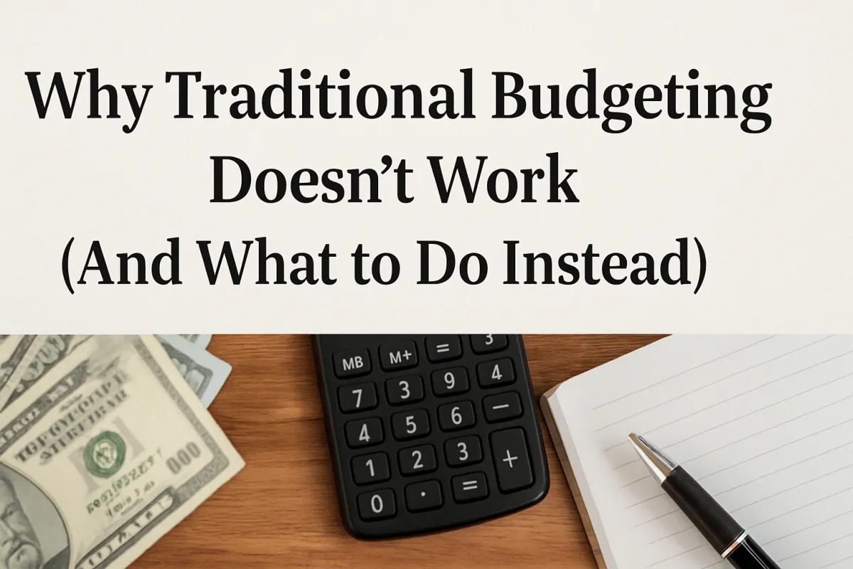 Why Traditional Budgeting Doesn’t Work (And What to Do Instead)