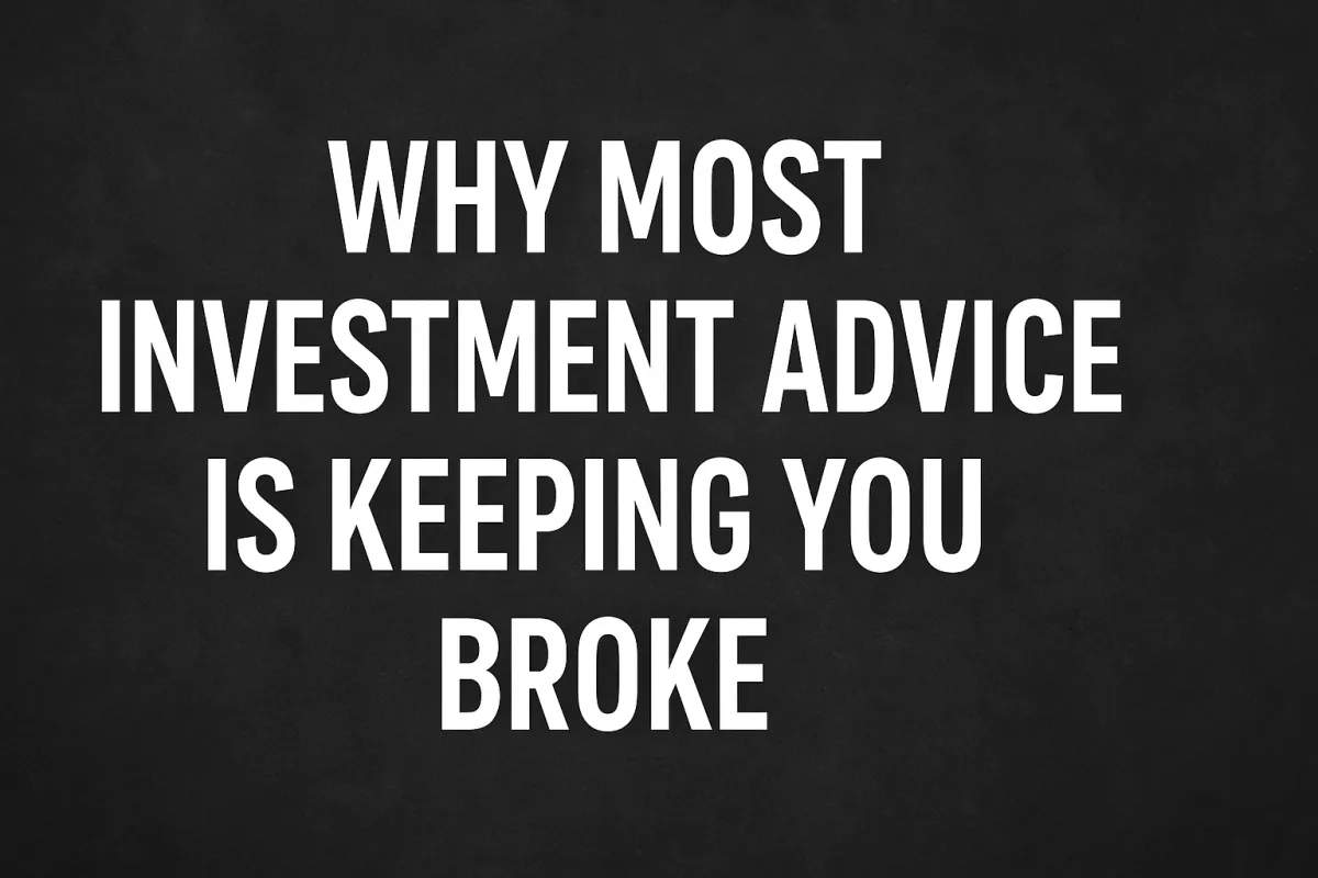 Greatness Gained Podcast Recap - Why Most Investment Advice is Keeping You Broke