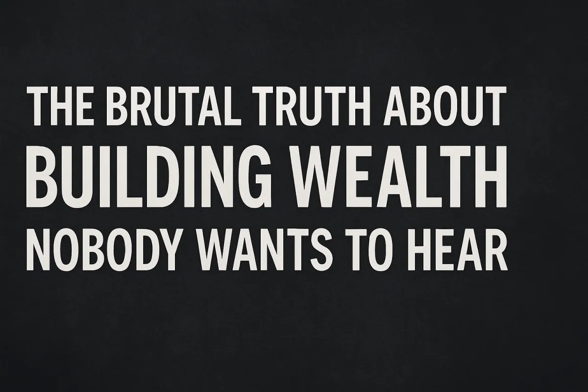 The Brutal Truth About Building Wealth Nobody Wants to Hear - Podcast Summary