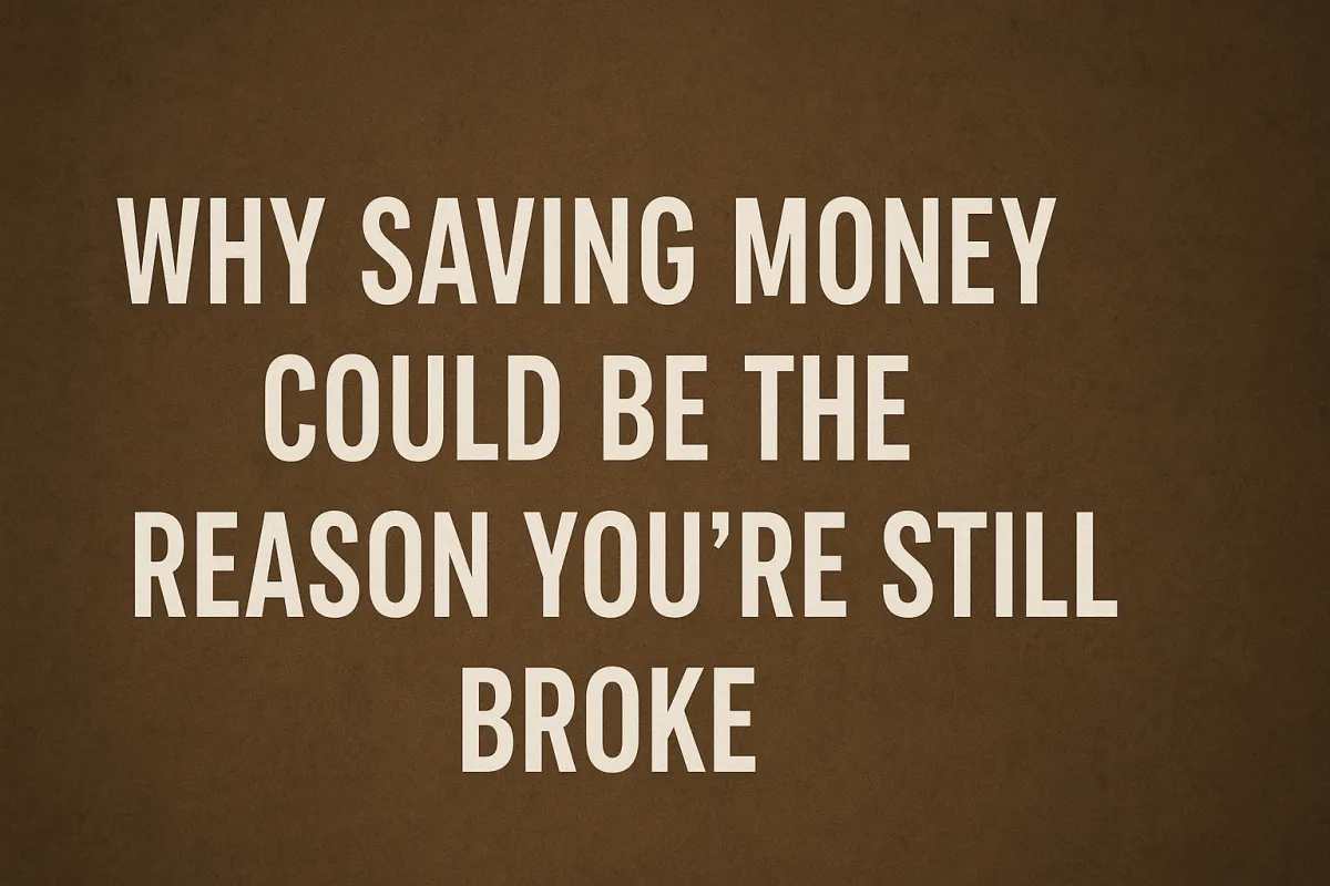 Podcast Recap: Why Saving Money Could Be the Reason You’re Still Broke