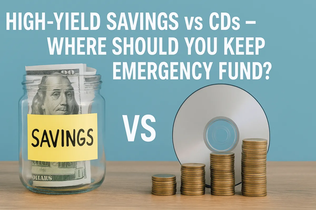 Podcast Episode Summary - High-Yield Savings vs CDs – Where Should You Keep Your Emergency Fund?