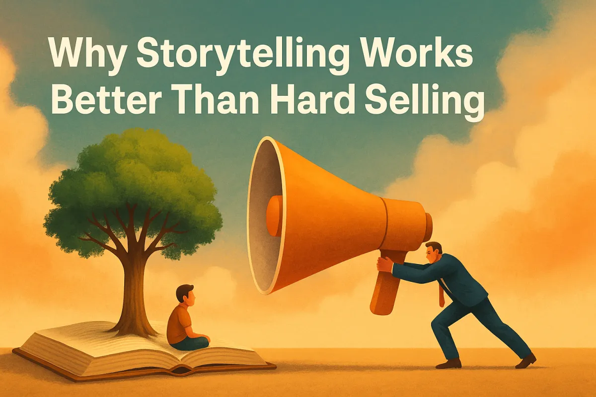 Why Storytelling Works Better Than Hard Selling