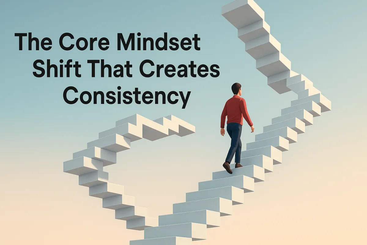 The Core Mindset Shift That Creates Consistency