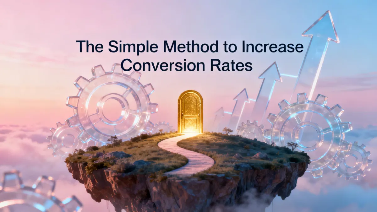 The Simple Method to Increase Conversion Rates