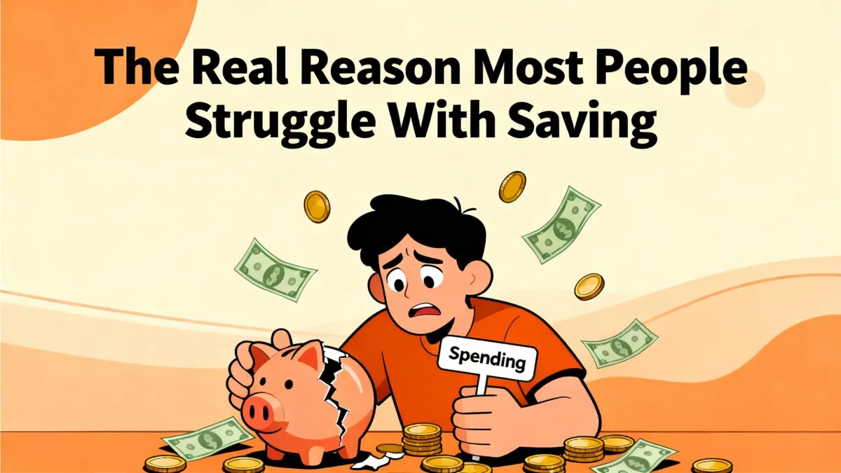 The Real Reason Most People Struggle With Saving