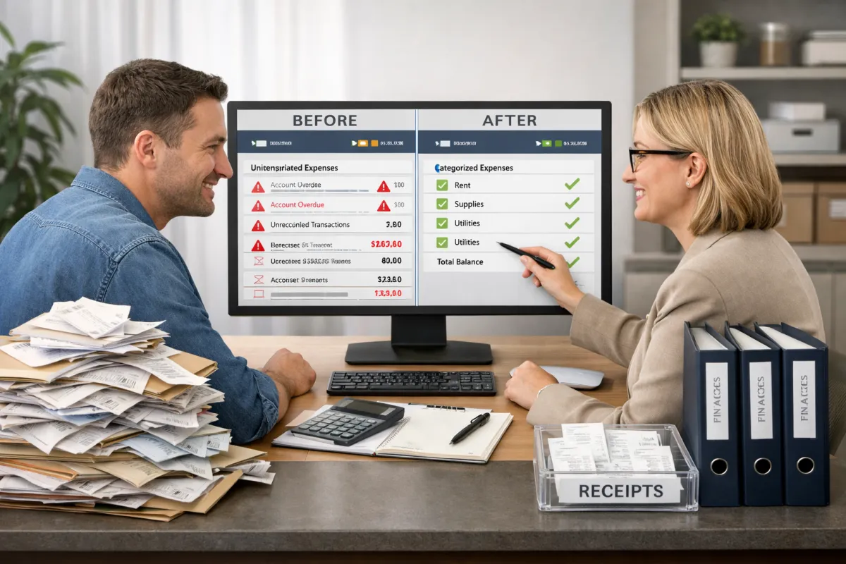 How We Clean Up 12–24 Months of Books Quickly