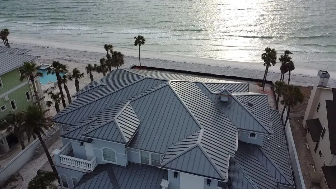 Metal Roof Replacement - Belleair Shores FL