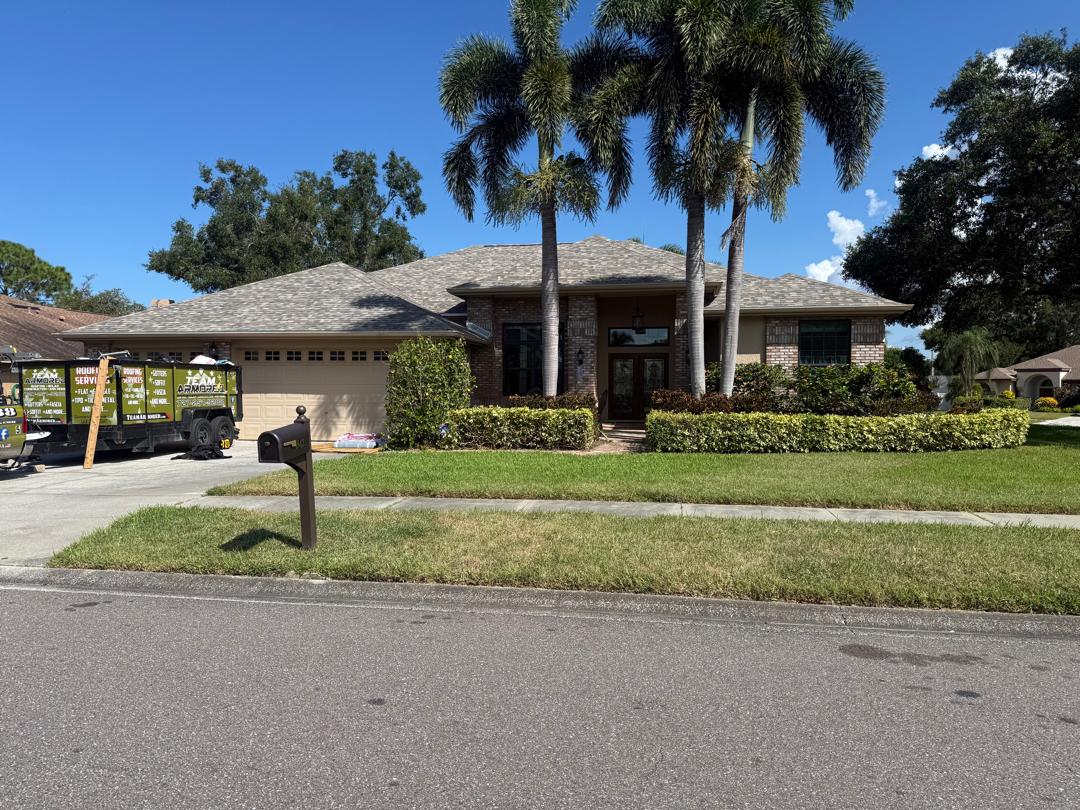 beautiful home roofing project by team armored roofing using owens shingles