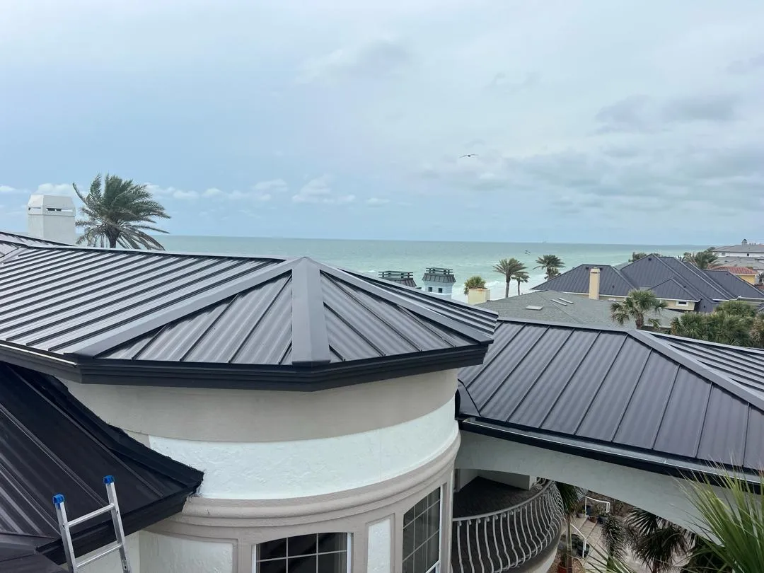 Gulf Blvd - Standing Seam Metal Roof Replacement - Aluminum .032 by Team Armored Roofing