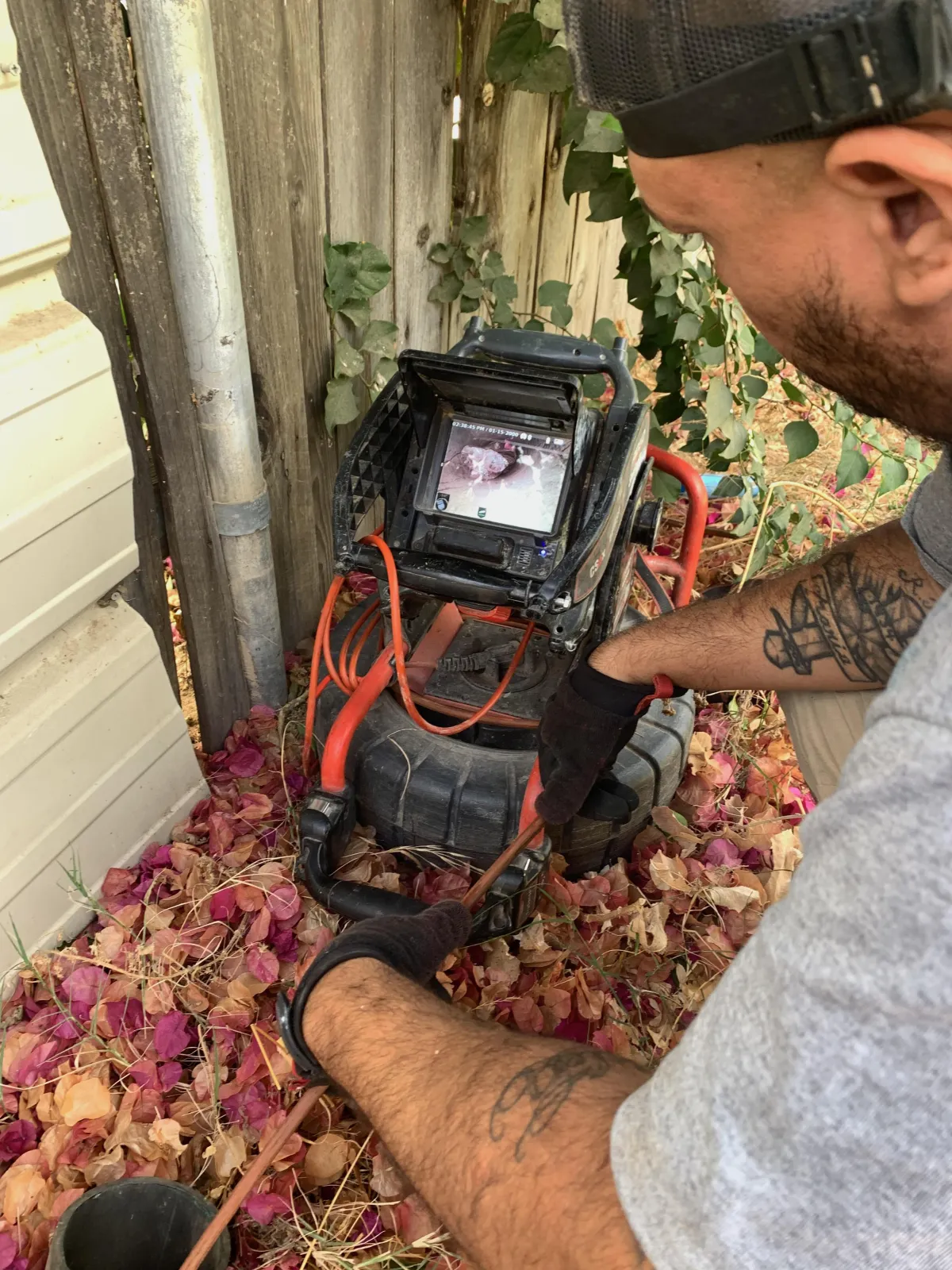 camera inspection in Bakersfield