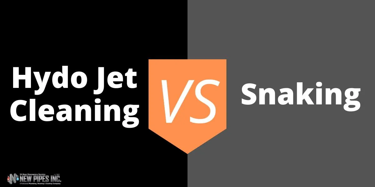 Hydro-Jetting vs Snaking