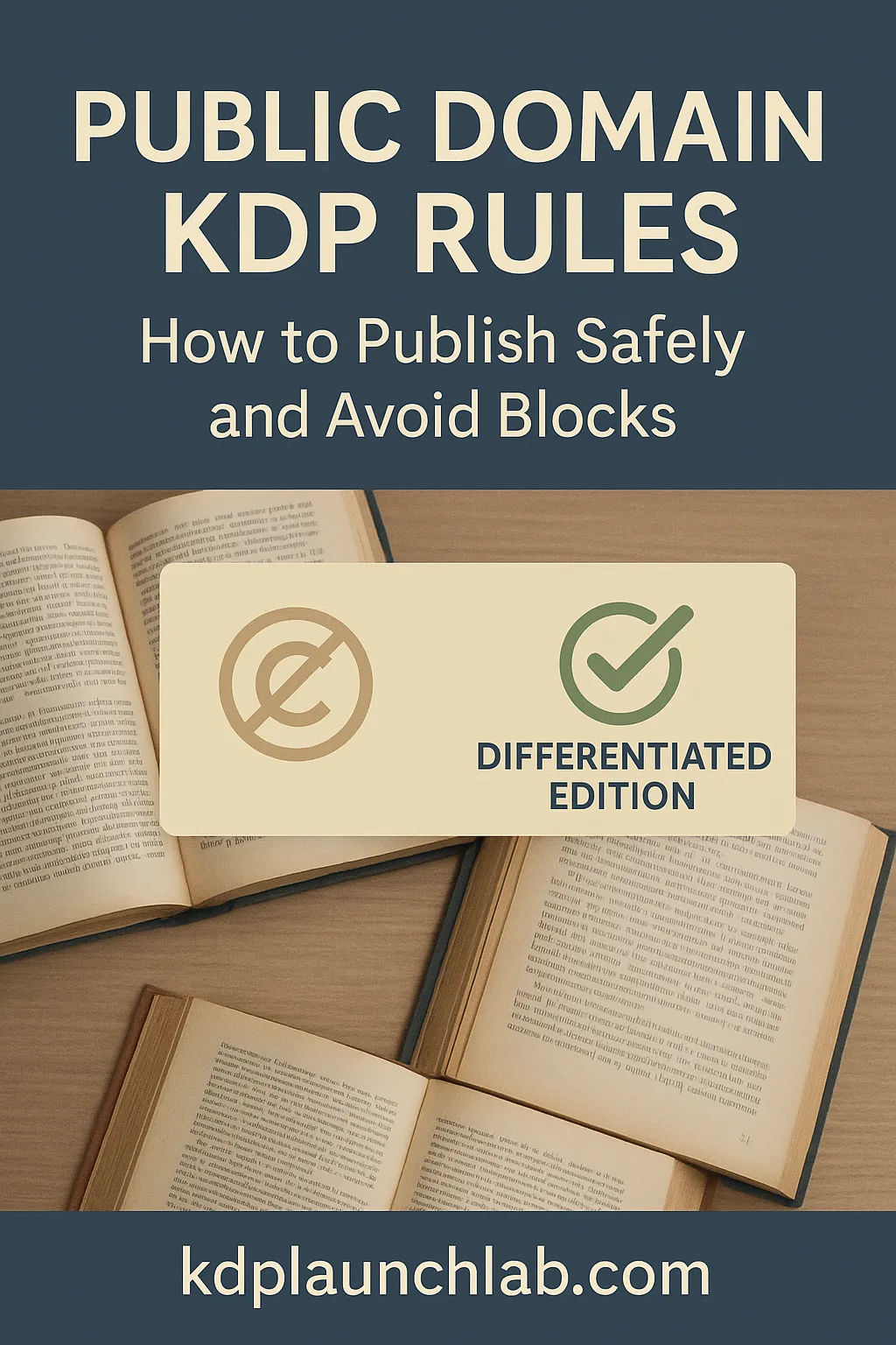 Public Domain KDP Rules: How to Stay Safe and Avoid Blocks