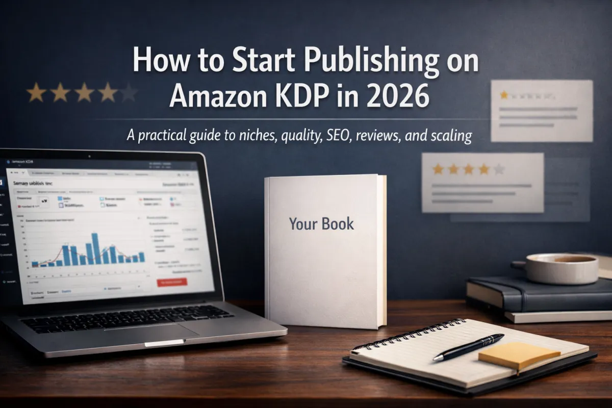The Ultimate Amazon KDP Tutorial for Beginners: Start Your Publishing Business in 2026
