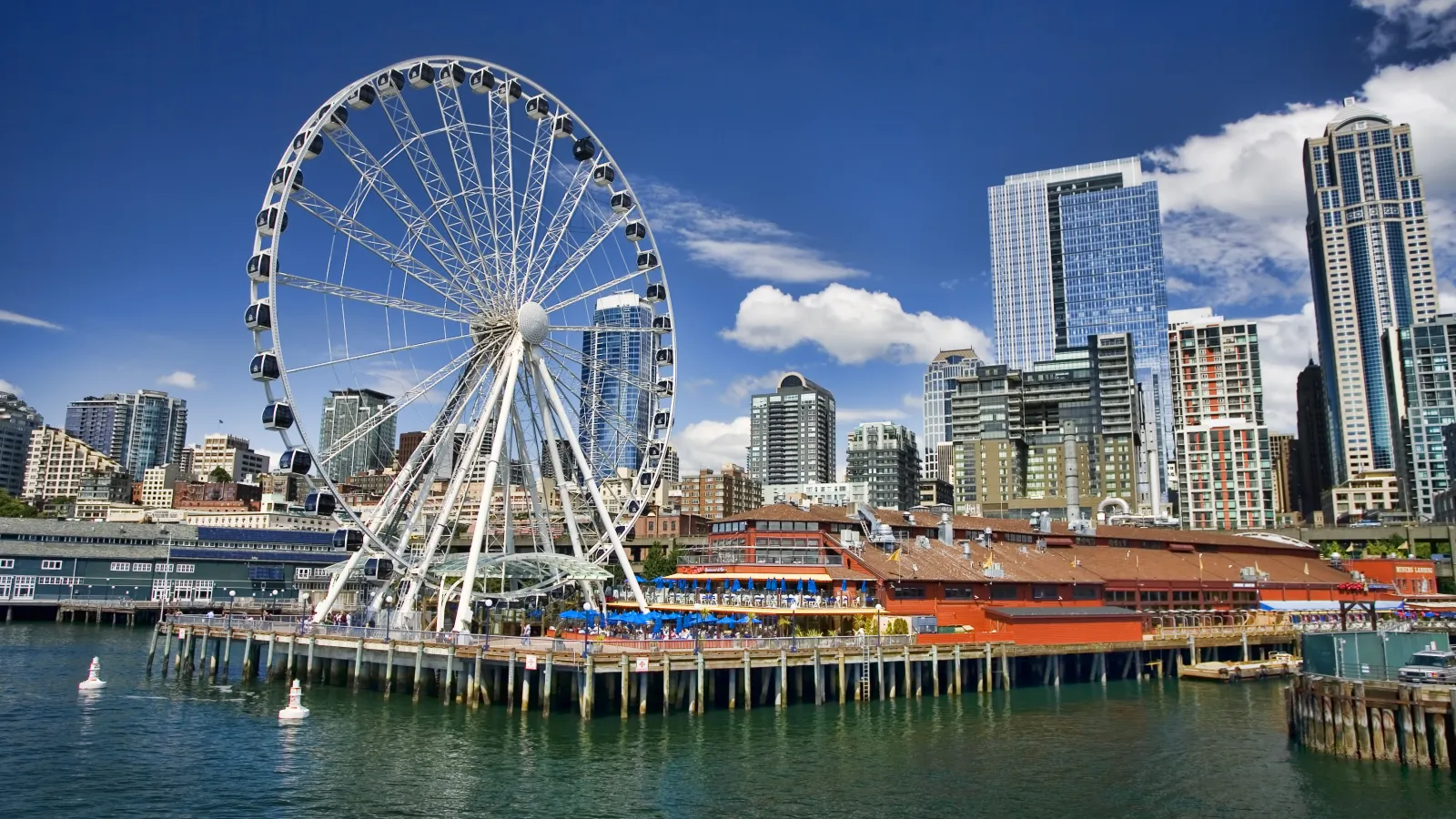 The Seattle Great Wheel: Waterfront Views from the Sky