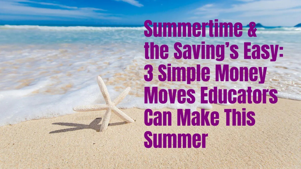 3 Simple Money Moves