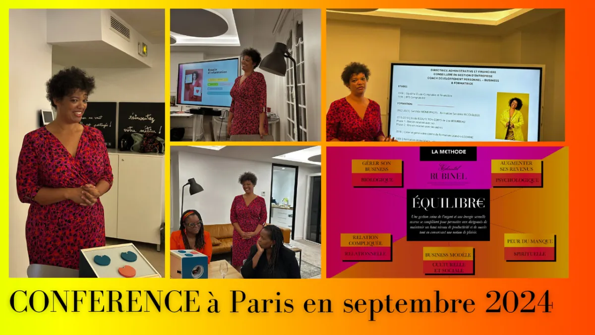 CONFERENCE A PARIS SEPTEMBRE 2024