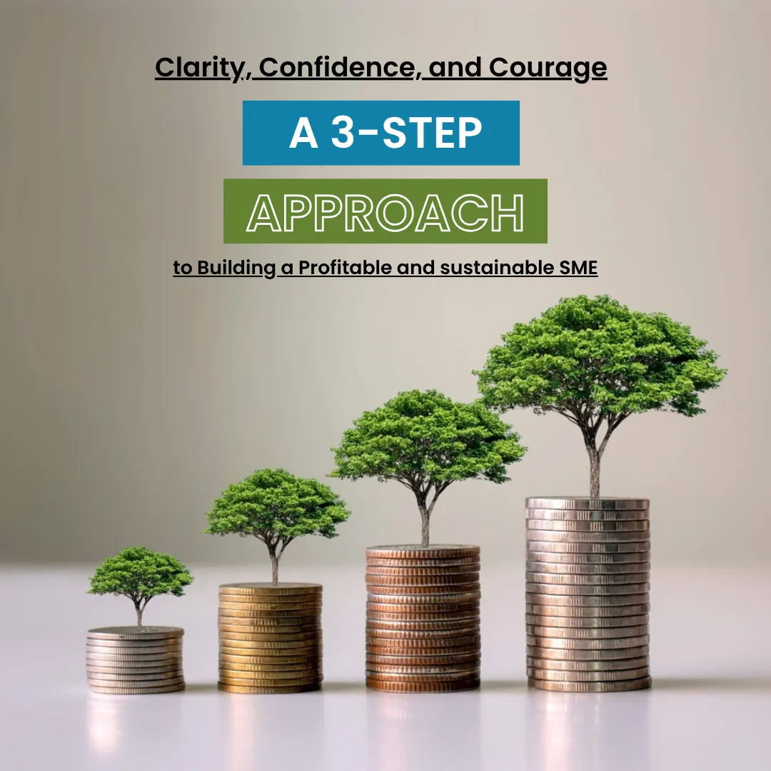 Clarity, Confidence, and Courage: A 3-Step Approach to Building a Profitable and sustainable SME
