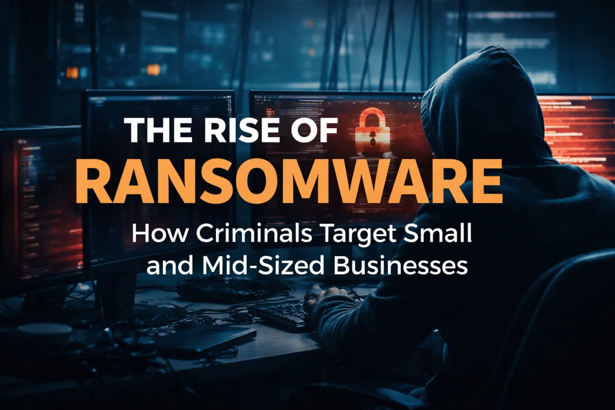 The Rise of Ransomware: How Criminals Target Small and Mid-Sized Businesses