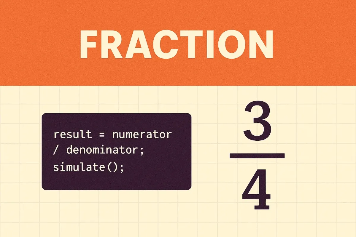 Fraction Simulation