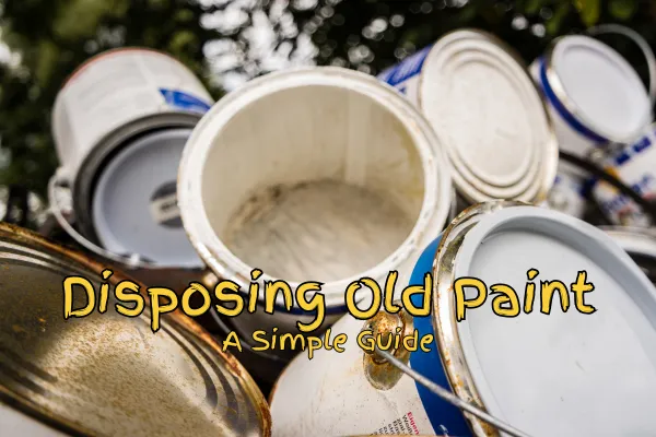 old paint disposal