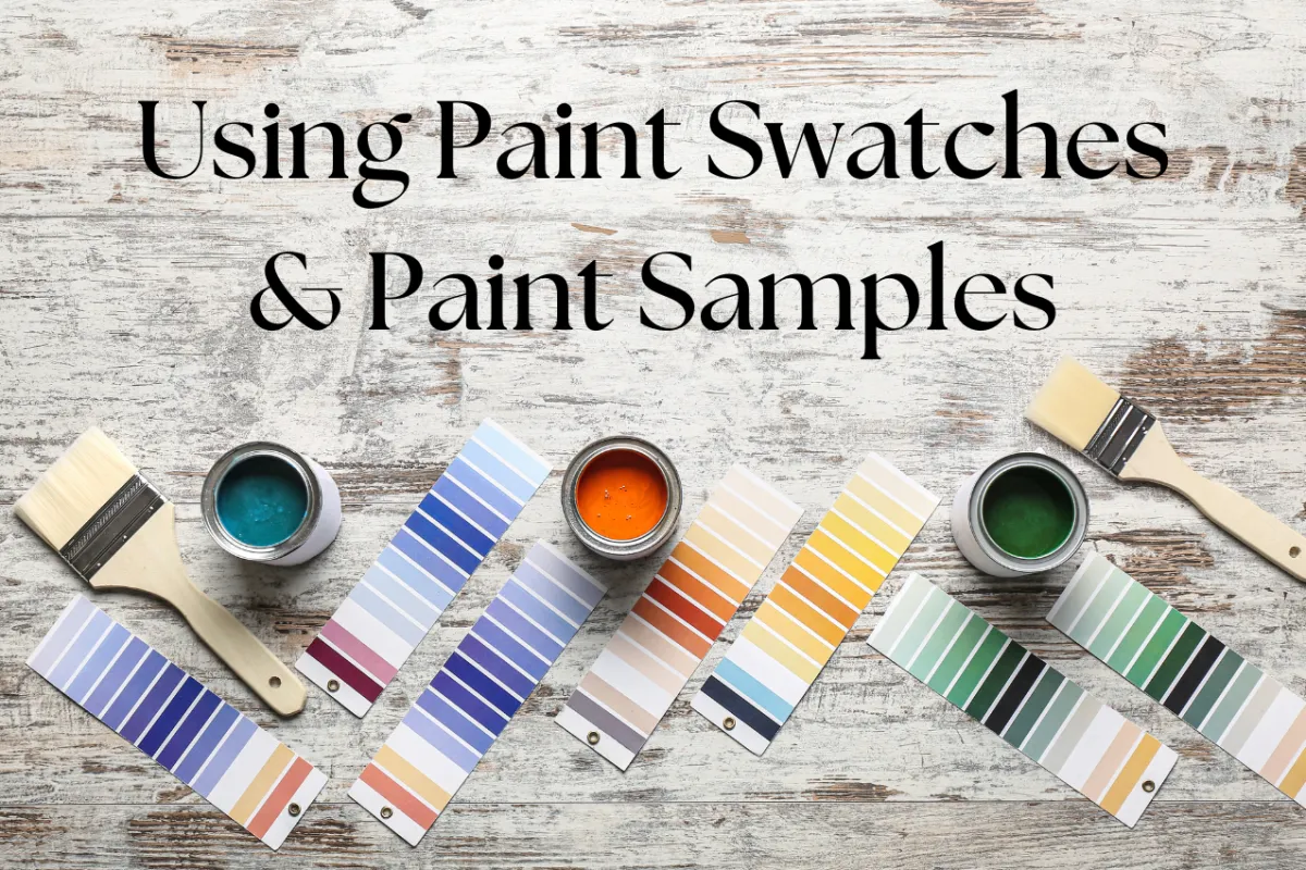 paint swatches and sampes