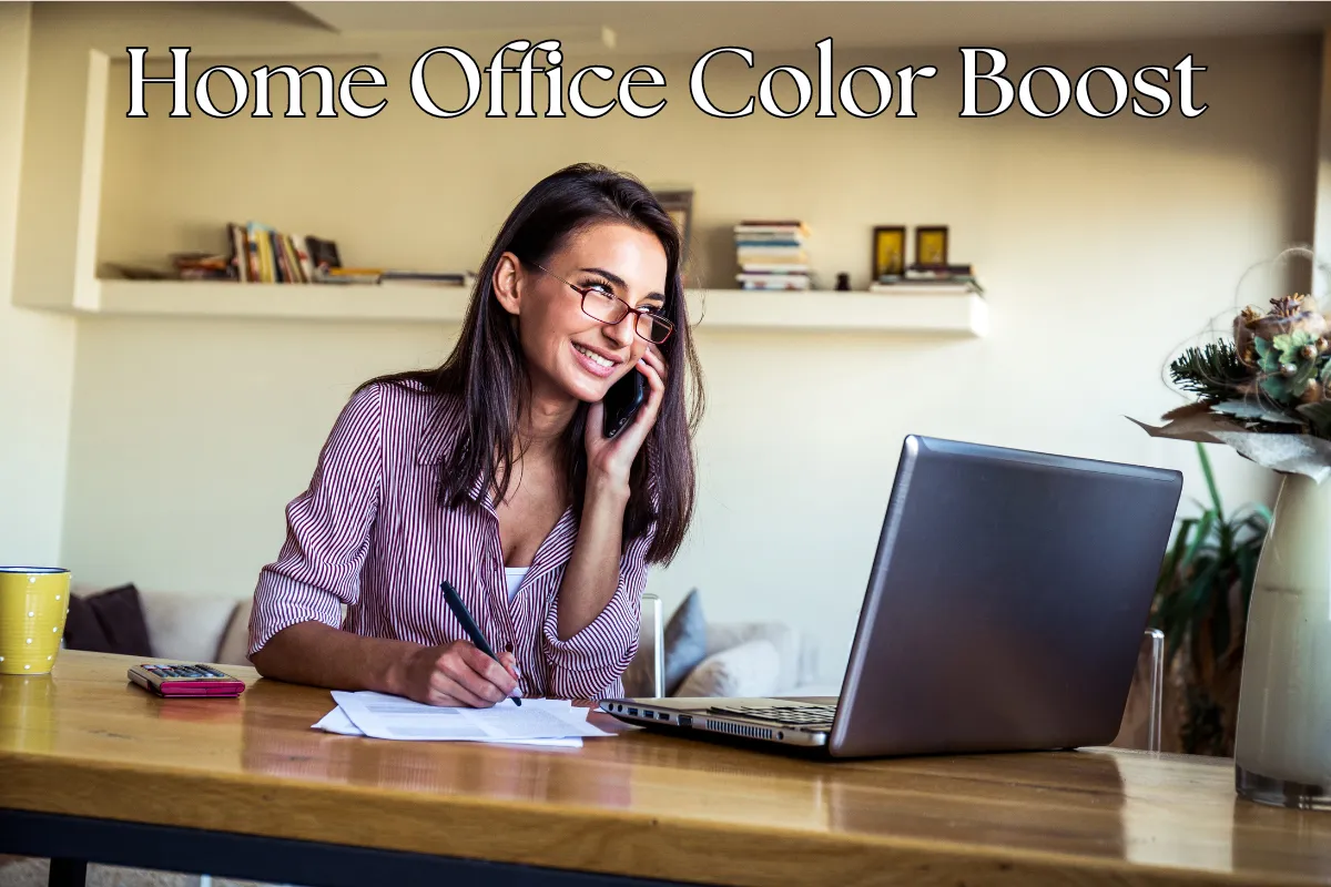 Boost Productivity with These Brilliant Paint Color Choices for Your Home Office!