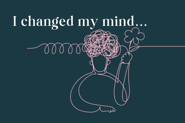 I changed my mind...