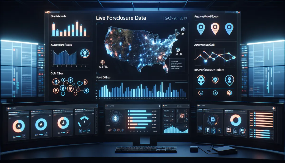 How to Automate Foreclosure Data Pulling Nationwide Using AI (For Real Operators)