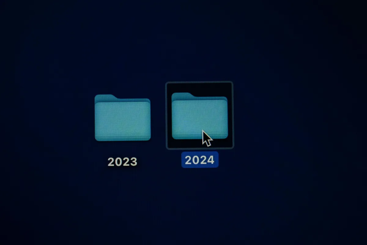 2023 and 2024 folders