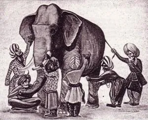 The blind men and the Elephant