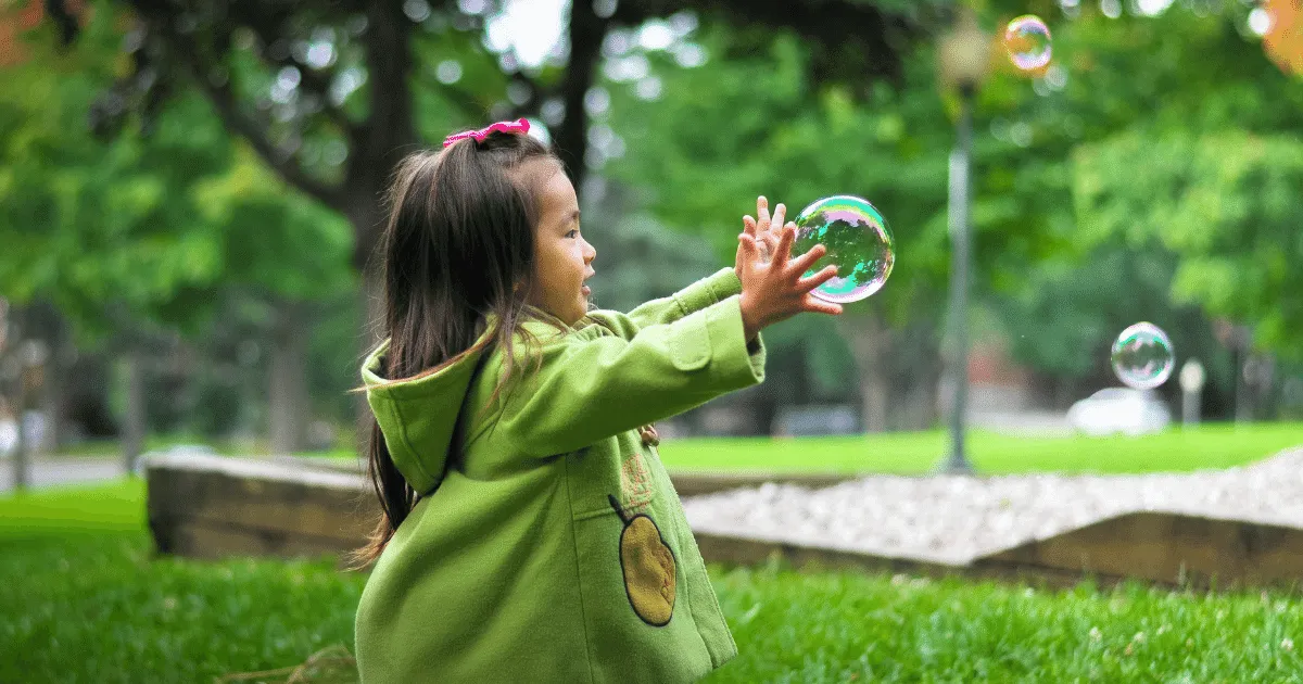 An image of a little girl