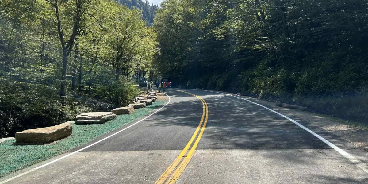 EBCI Praises Early Reopening of Newfound Gap Road After August Washout
