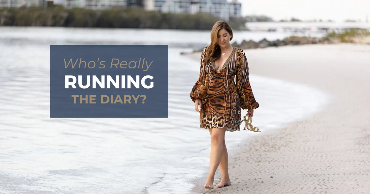 Who’s really running the diary?