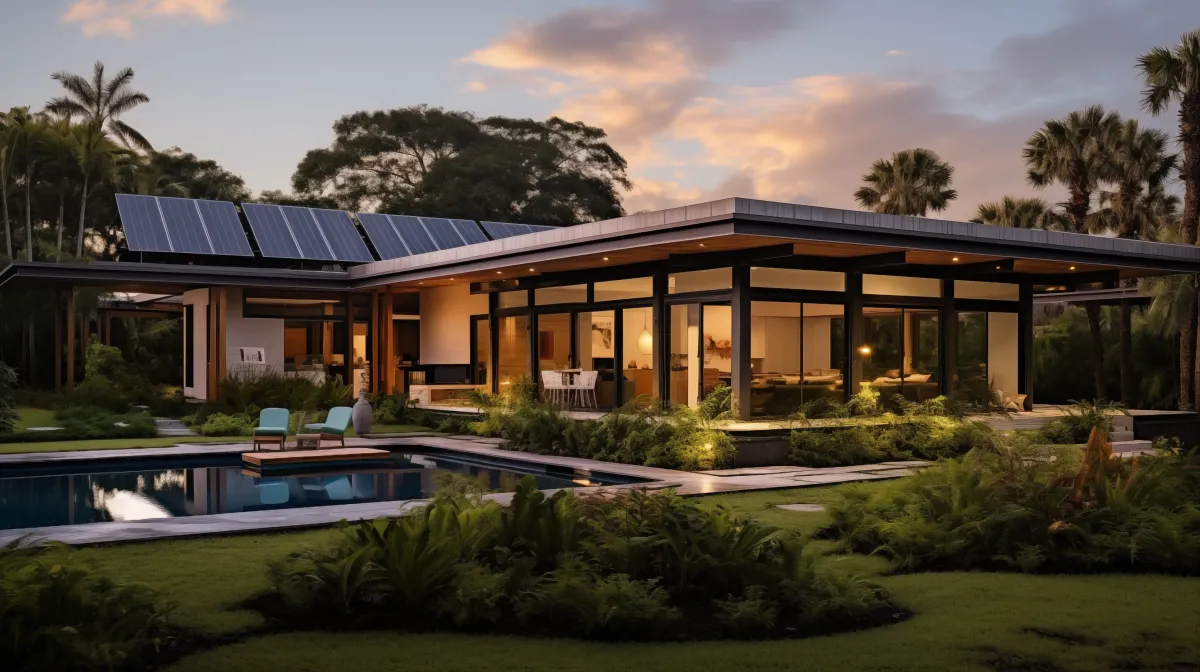 LUX Energy Solution Solar Powered Home Electrified for Sustainable Living