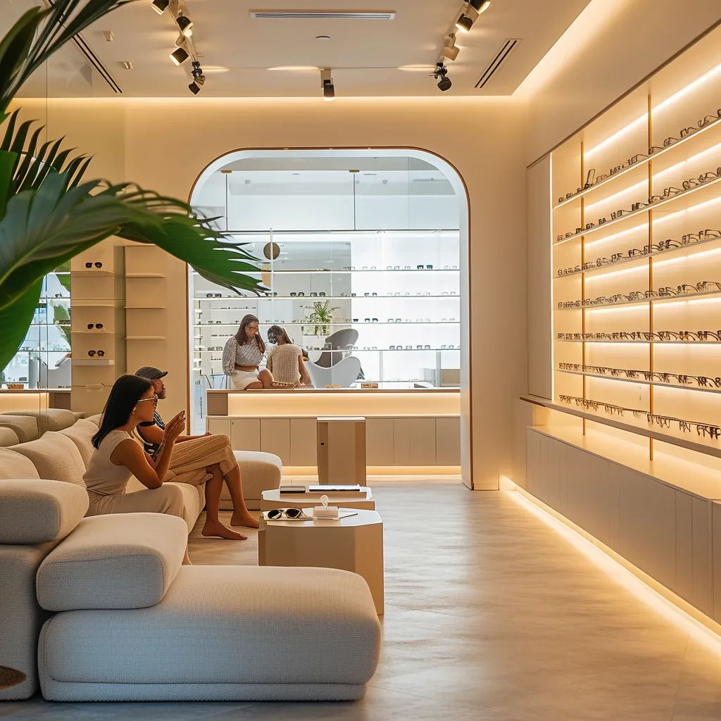 Digital presence for optical businesses