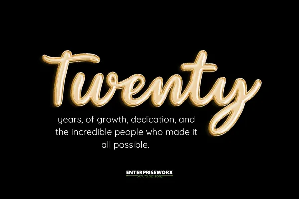 20 years in business