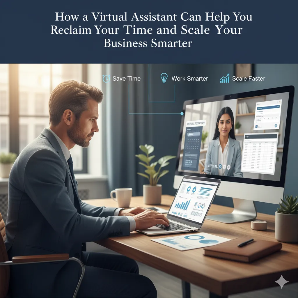 How a Virtual Assistant Helps You Reclaim Time & Scale Your Business Smarter | Staffwiz