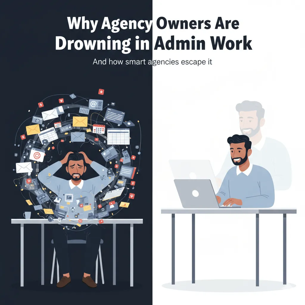Why Agency Owners Are Drowning in Admin Work (And How to Fix It)