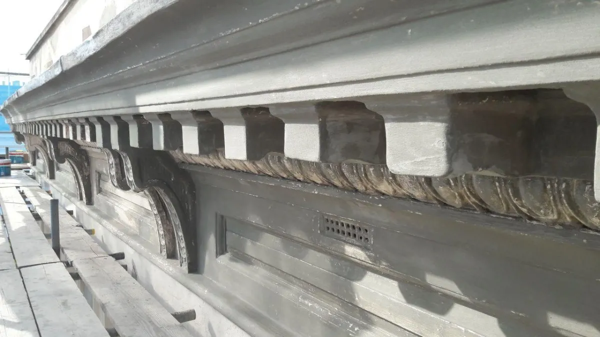 another facade repair