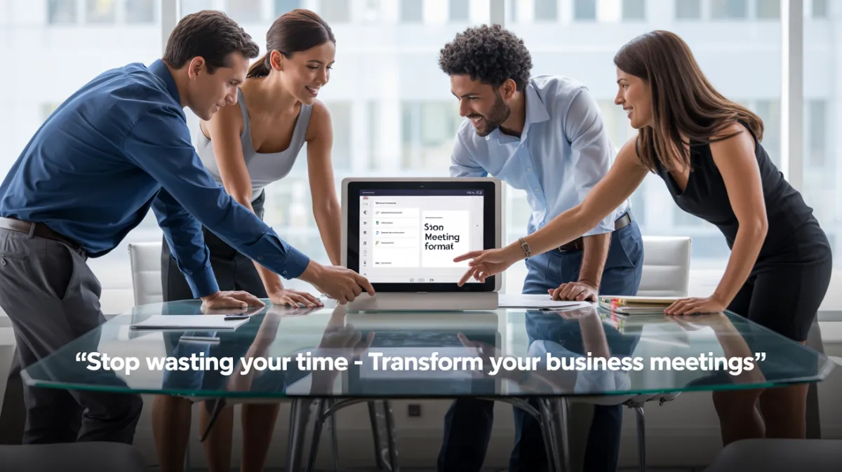 Stop Wasting Your Time and Transform your Business Meetings with the Smart7 Format