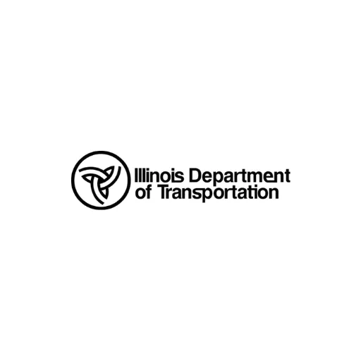 IDOT logo – Illinois Department of Transportation, overseeing state transportation infrastructure and public works projects.