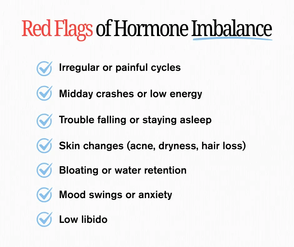 Understanding the Red Flags of Hormone Imbalance


