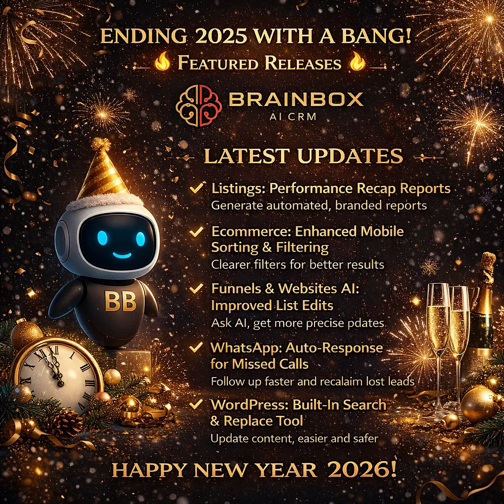 30/12  New Brainbox Features Just Landed 