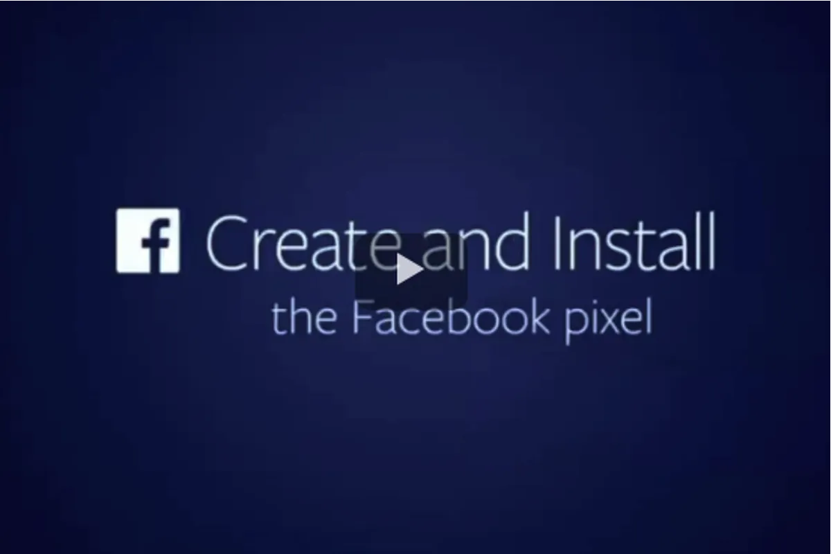 Installing the FaceBook Pixel