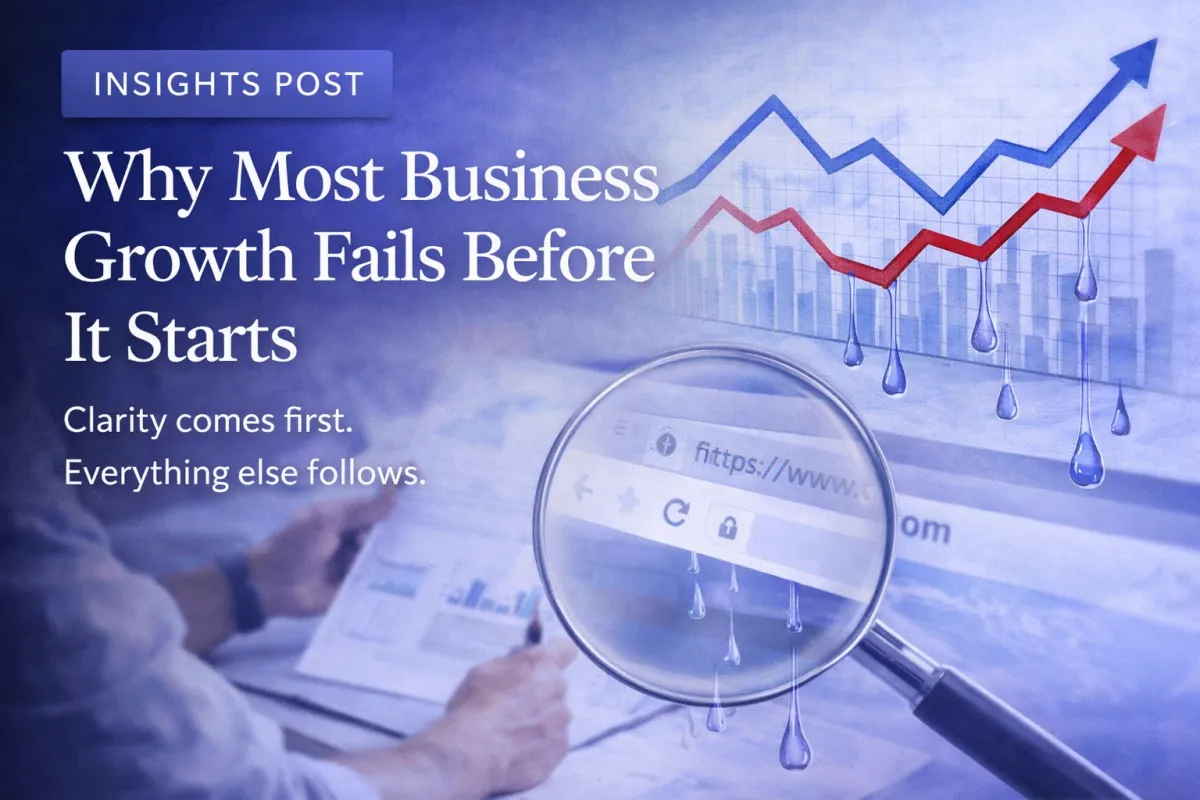 Why Most Business Growth Fails Before It Starts