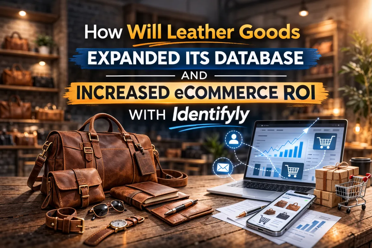 How Will Leather Goods Expanded Its Database and Increased eCommerce ROI with Identifyly