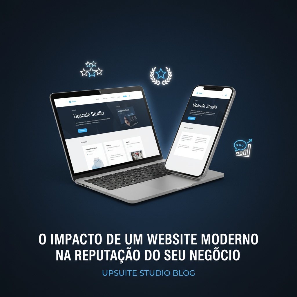 O impacto de um website moderno na reputação do seu negócio